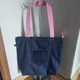 Zdjęcie oferty: 3 ŚWINKI-nowa torebka torba zakupowa na zamek z dżinsu-rękodzieło hand made