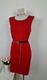 Zdjęcie oferty: Sukienka bez rękawów do kolan ołówkowa czerwona elegancka biurowa Camaïeu