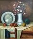 Zdjęcie oferty: OBRAZ NA PŁÓTNIE W DREWNIANEJ RAMIE 101x91cm