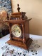 Zdjęcie oferty: Zegar eklektyczny HAU HAC ok. 1890 -1900  kapliczka orzech loft