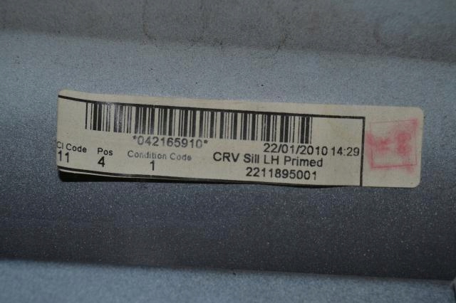 фото №7, Молдинг накладка порог левая honda cr-v 06-12