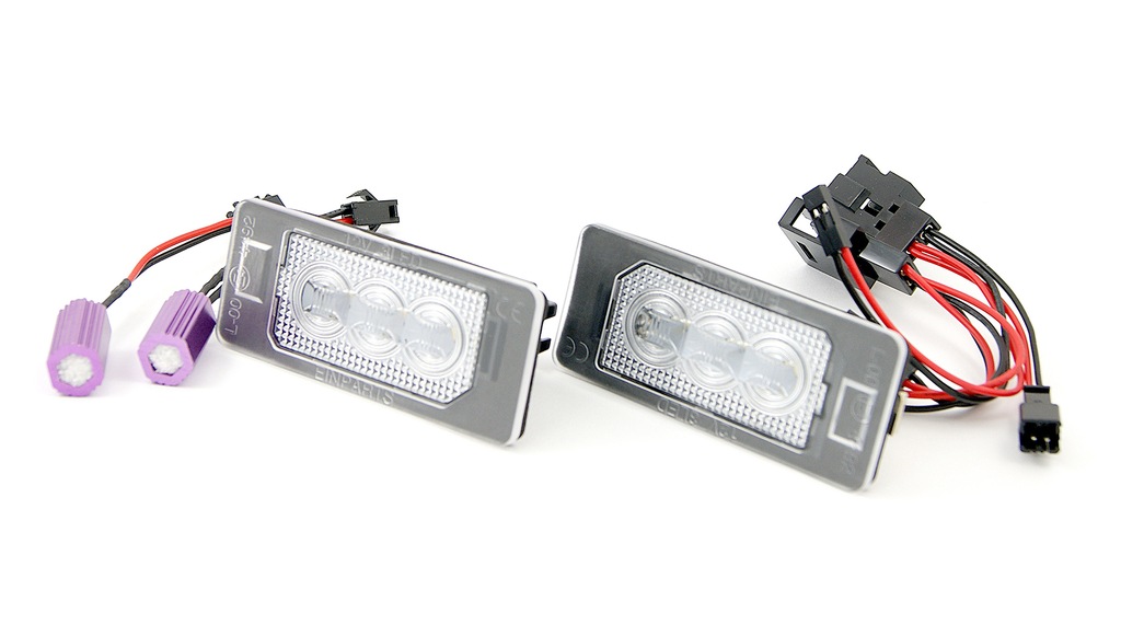 фото №15, Підсвітка номерного знака реєстраційний led ліхтарі audi skoda vw seat