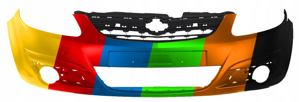 фото №1, Бампер передний do opel corsa d 06-11 z190