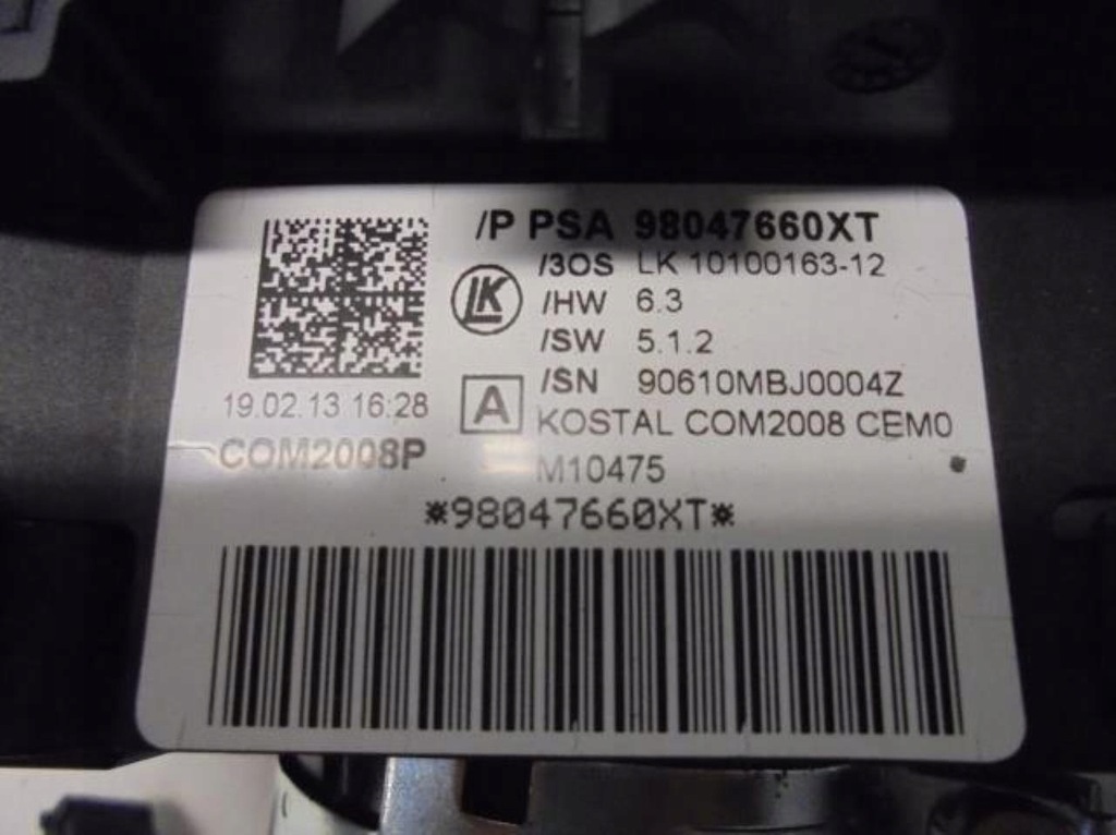 фото №6, Переключатель комбинированный лента citroen peugeot