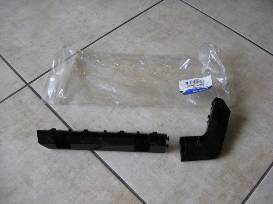 фото №1, Правый направляющая крыла бампера задняя - renault koleos