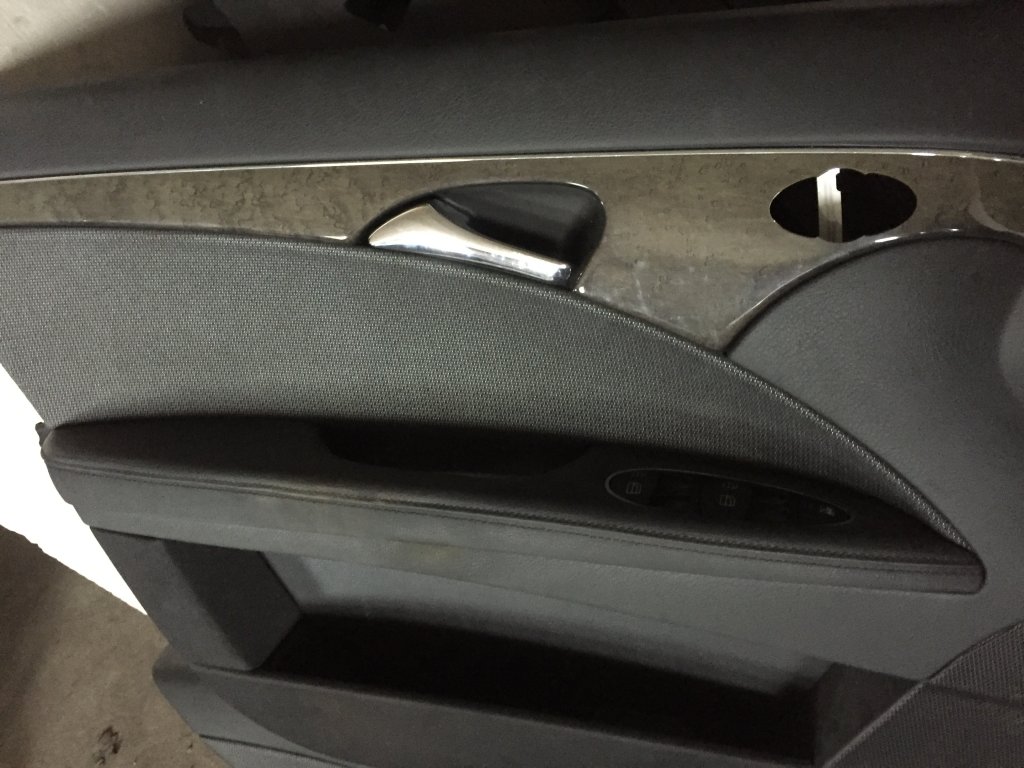 фото №5, Mercedes w211 lift kombi сидіння оббивка напівшкіра