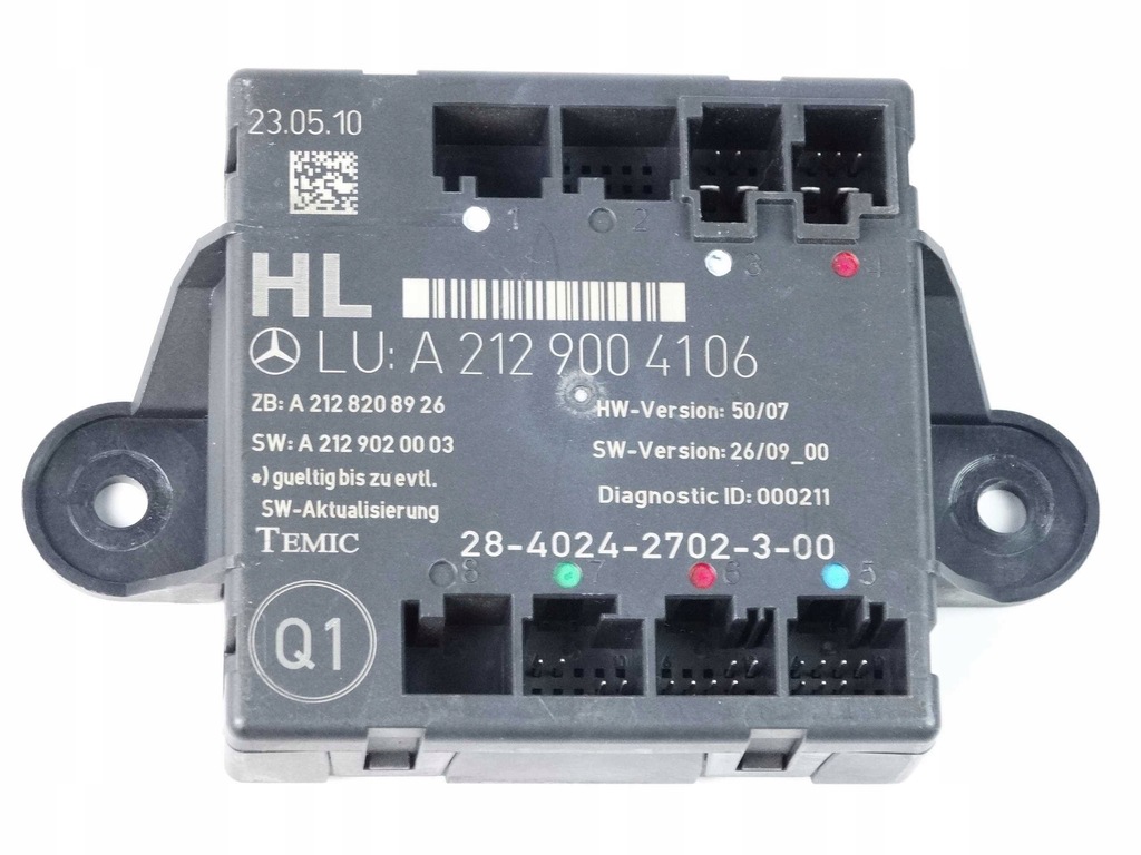 фото №15, Модуль дверь левый задняя mercedes w212 a2129004106