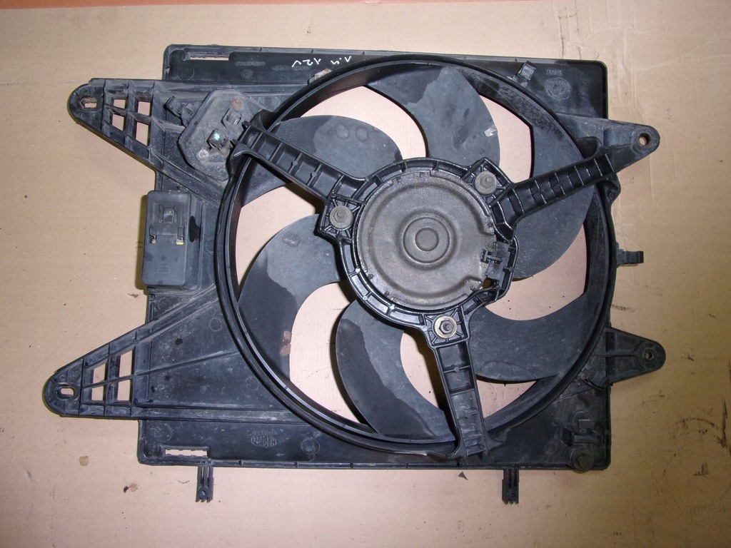 фото №4, Вентилятор радіатора fiat brava bravo 1.4 12v ac
