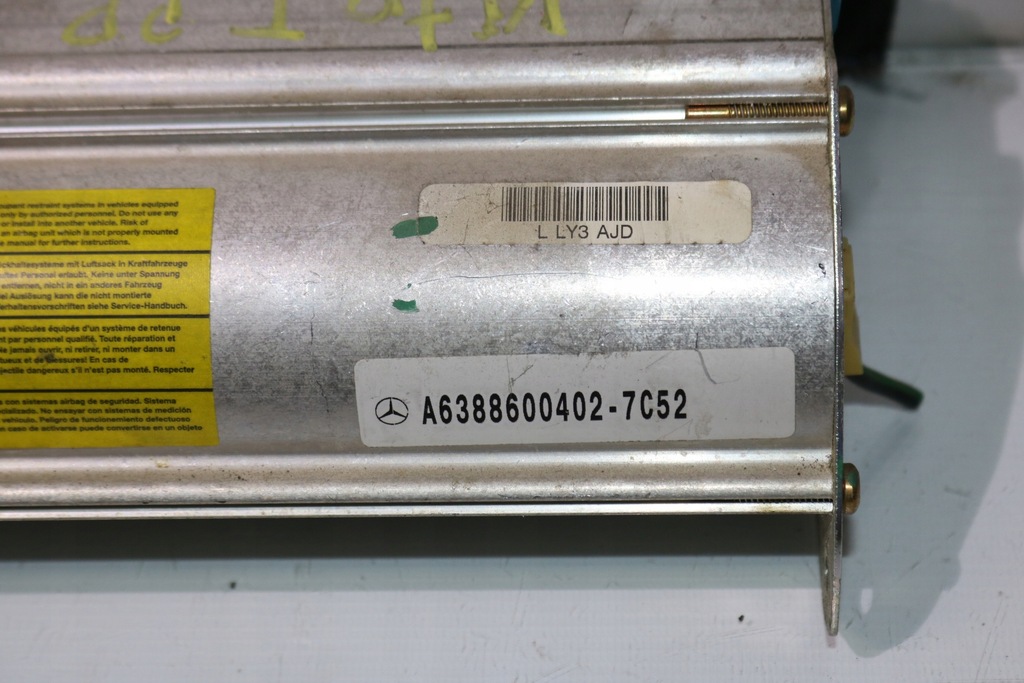 фото №5, Подушка пасажира mercedes - benz vito w638