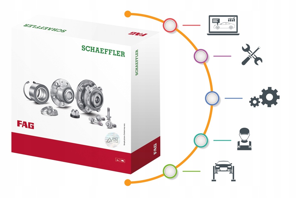 фото №4, Schaeffler fag 713 6300 50 набор подшипник колеса