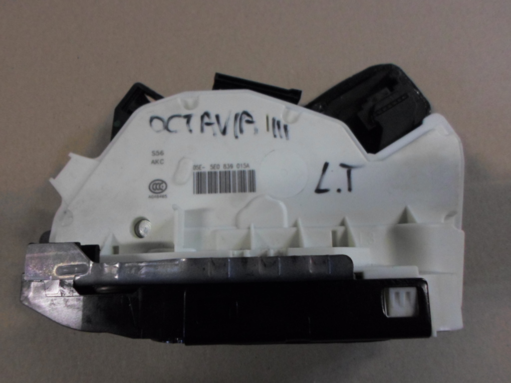 фото №1, Skoda octavia iii замок дверь левый задняя 5e0839015a