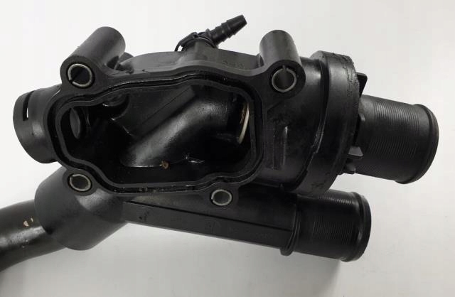 фото №3, Корпус термостата трубка jaguar xf lift 2.2 d