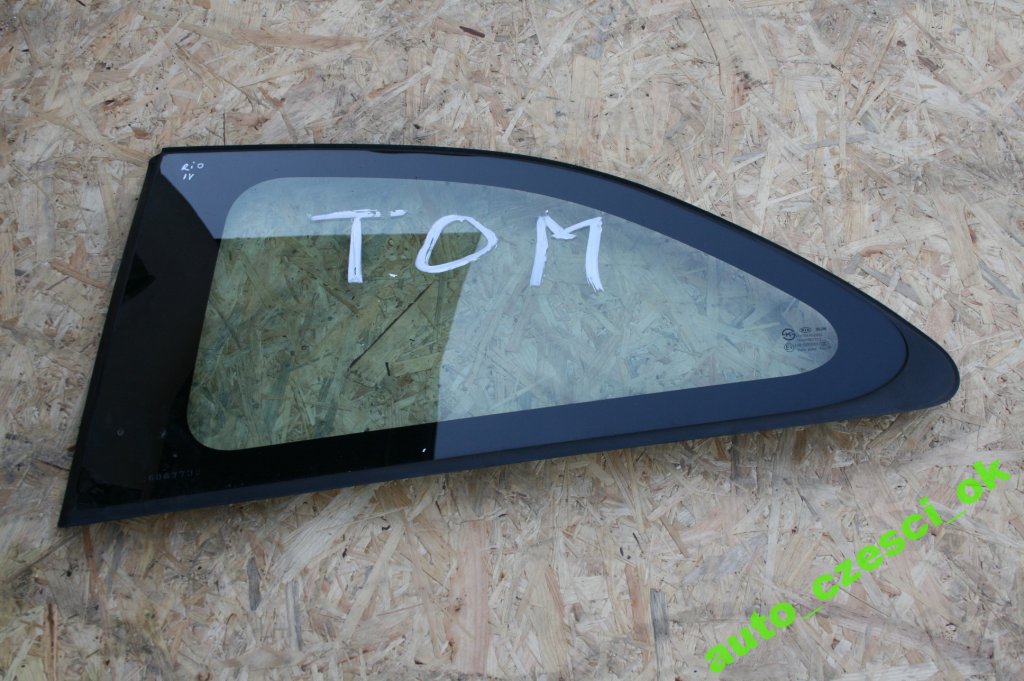 фото №1, Стекло боковая левый задняя кузов kia rio iv 3d 2012