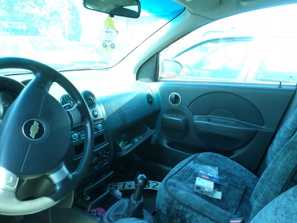 фото №9, Chevrolet aveo t200 04-08 hb 5d кришка багажника задня задня