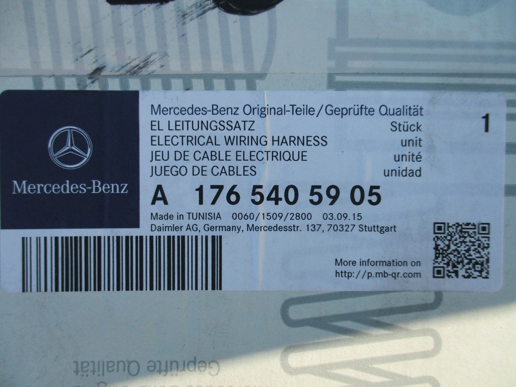 фото №6, Mercedes a w176 cla жгут консоли a1765405905