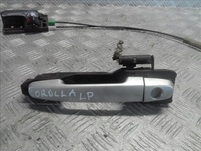 фото №3, Corolla e12 замок левый перед 6 pin + ручка