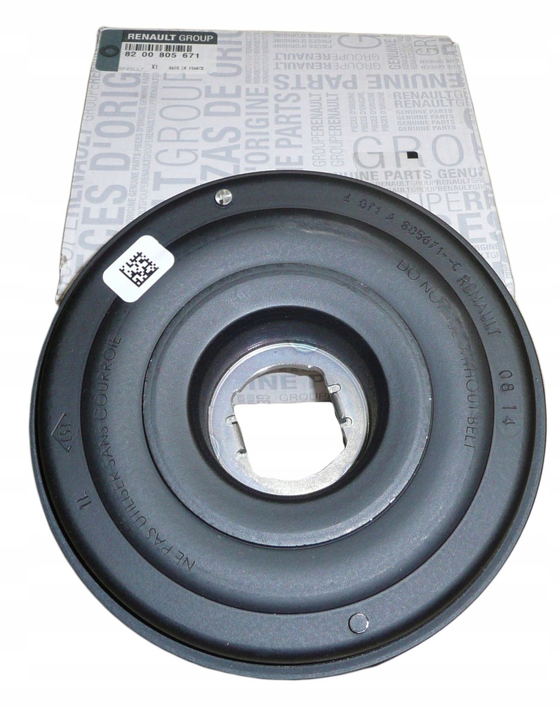 фото №1, Oryg шкив коленчатого вала renault master movano 2.3 dci