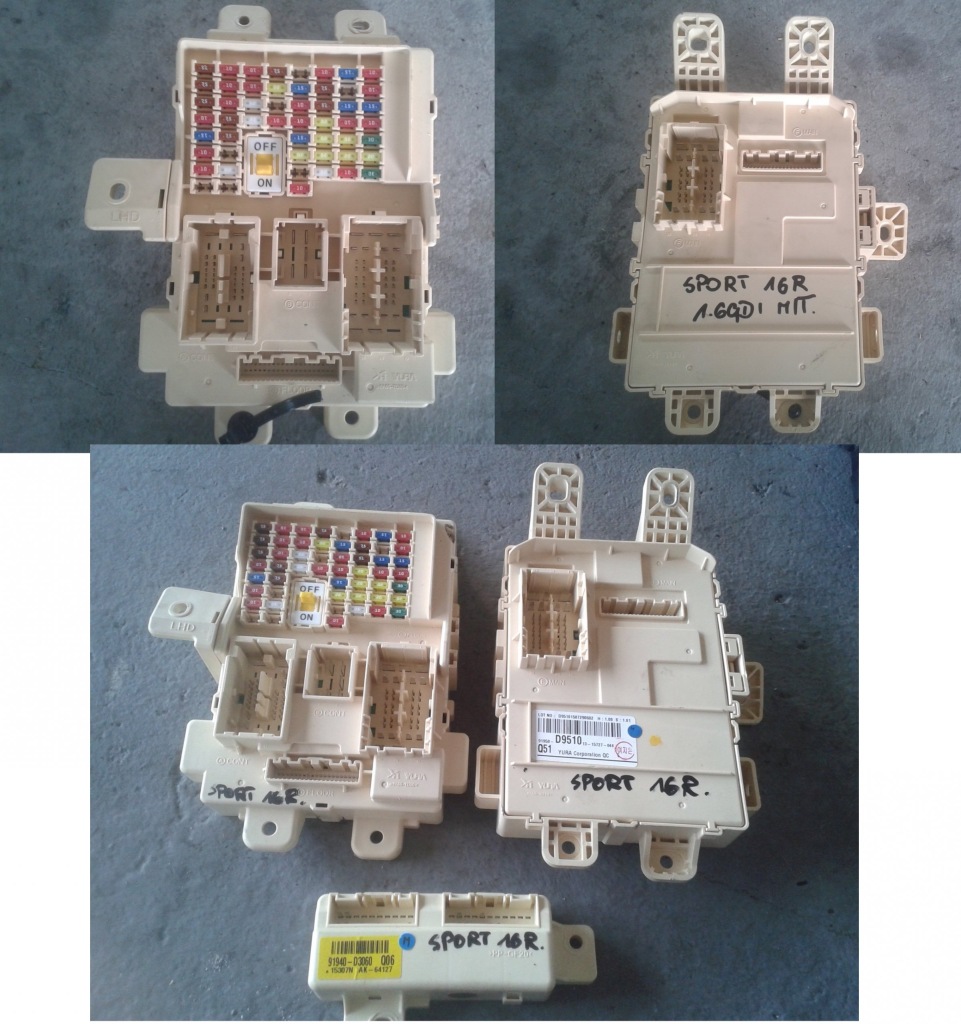 фото №1, Kia sportage iv 2016 коробка корпус предохранителей