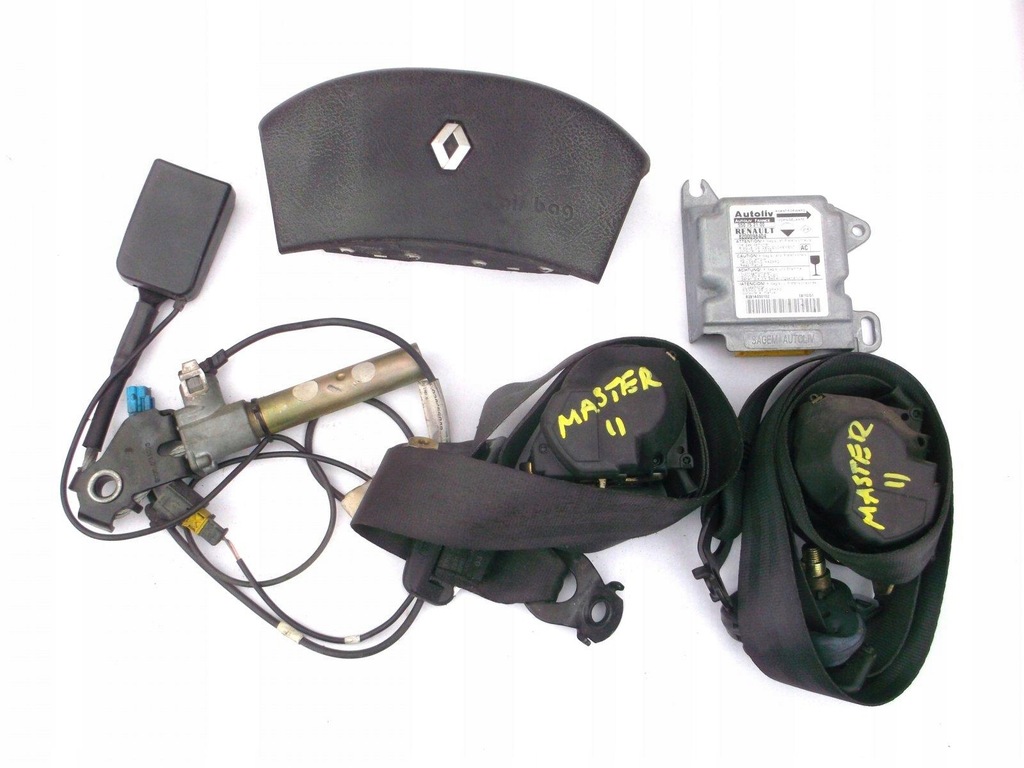 фото №1, Master ii 98-03r подушка водителя натяжитель датчик