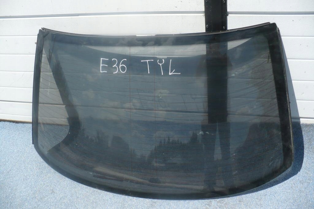 фото №1, E36 sedan стекло задняя задняя крышки