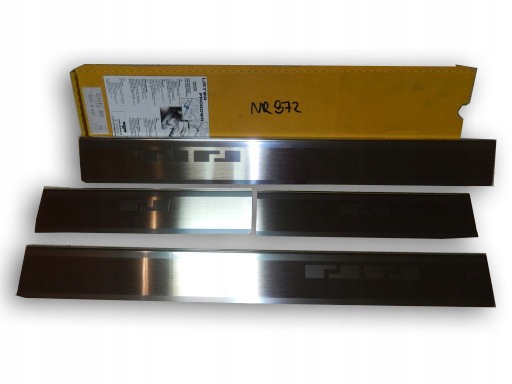 фото №1, Накладки накладки пороговые стальной civic viii 081307