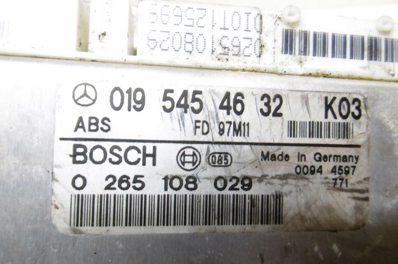 фото №4, W202 бортовий комп'ютер двигуна 1,8 0245451732 + модуль abs