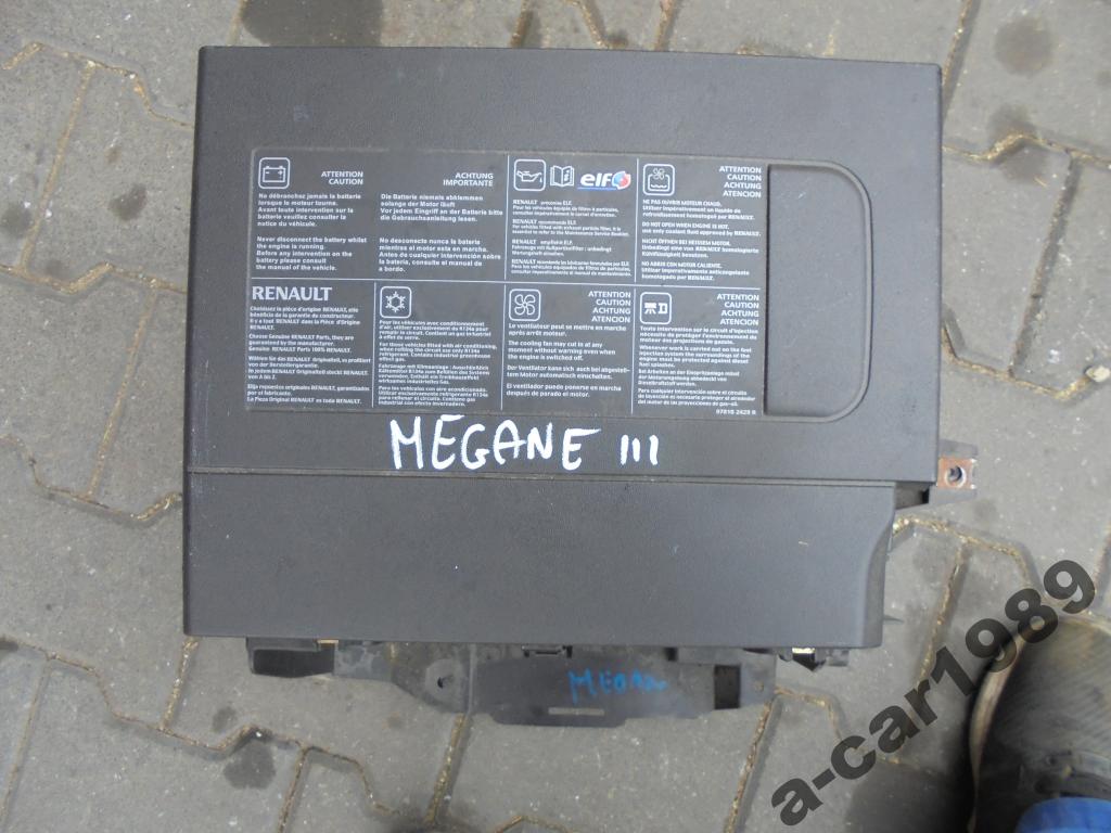 фото №1, Основание корпус аккумулятор renault megane iii