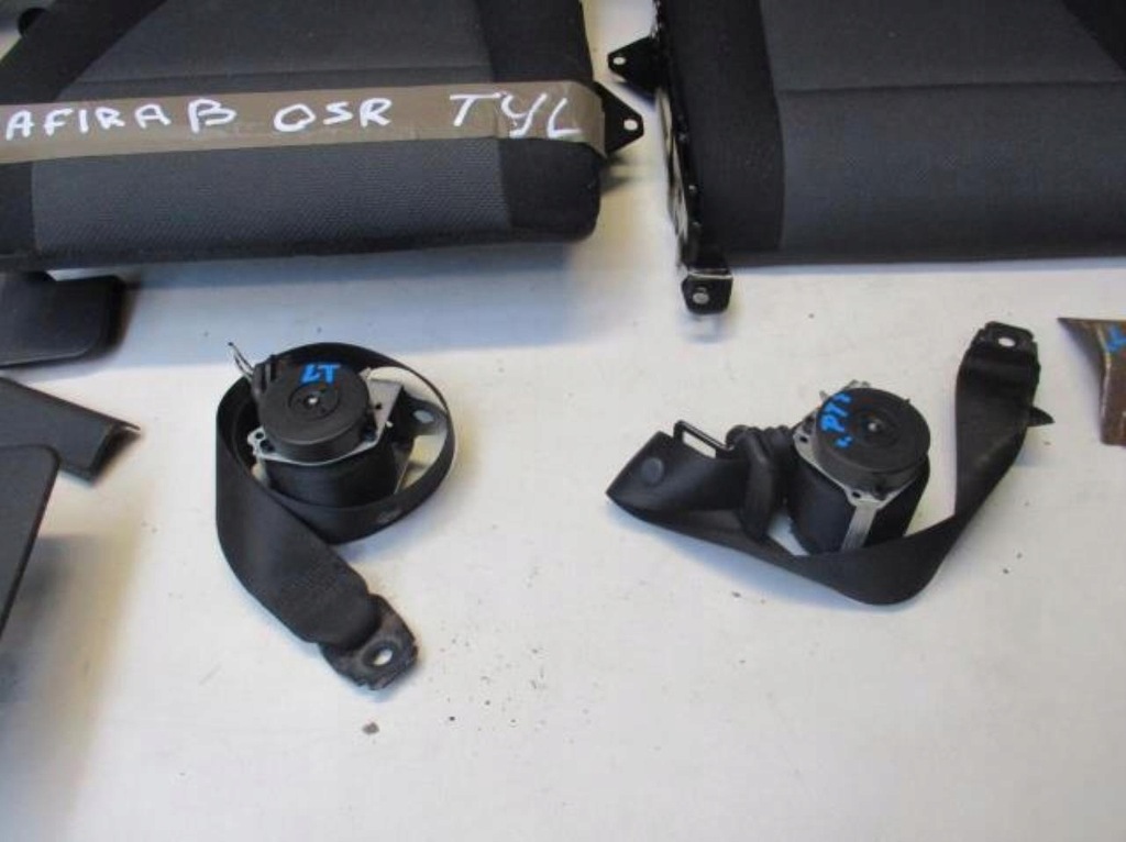 фото №8, Сидіння сидіння iii ряд ремені обшивки багажника zafira