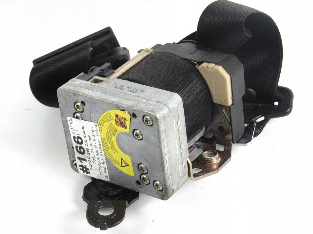 фото №1, Mercedes c w203 pas безопасности правый перед