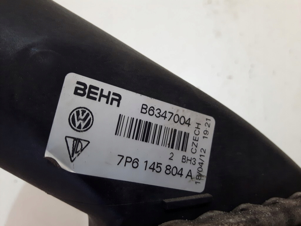 Радіатор повітря інтеркулер audi vw porsche 7p Київ