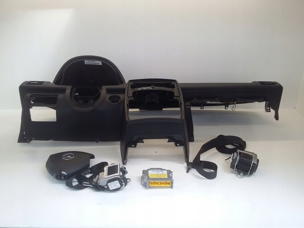 фото №6, Консоль панель приладів ремені датчик подушки безпеки mercedes w169