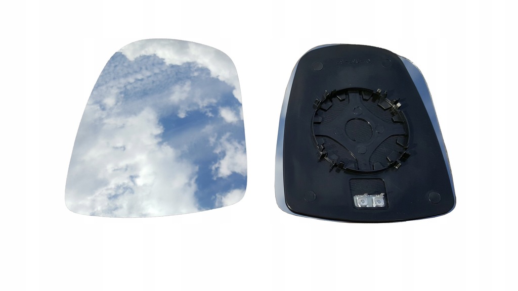 фото №1, Стекло вкладыш зеркало левый do nissan primastar 2002-2013 хром