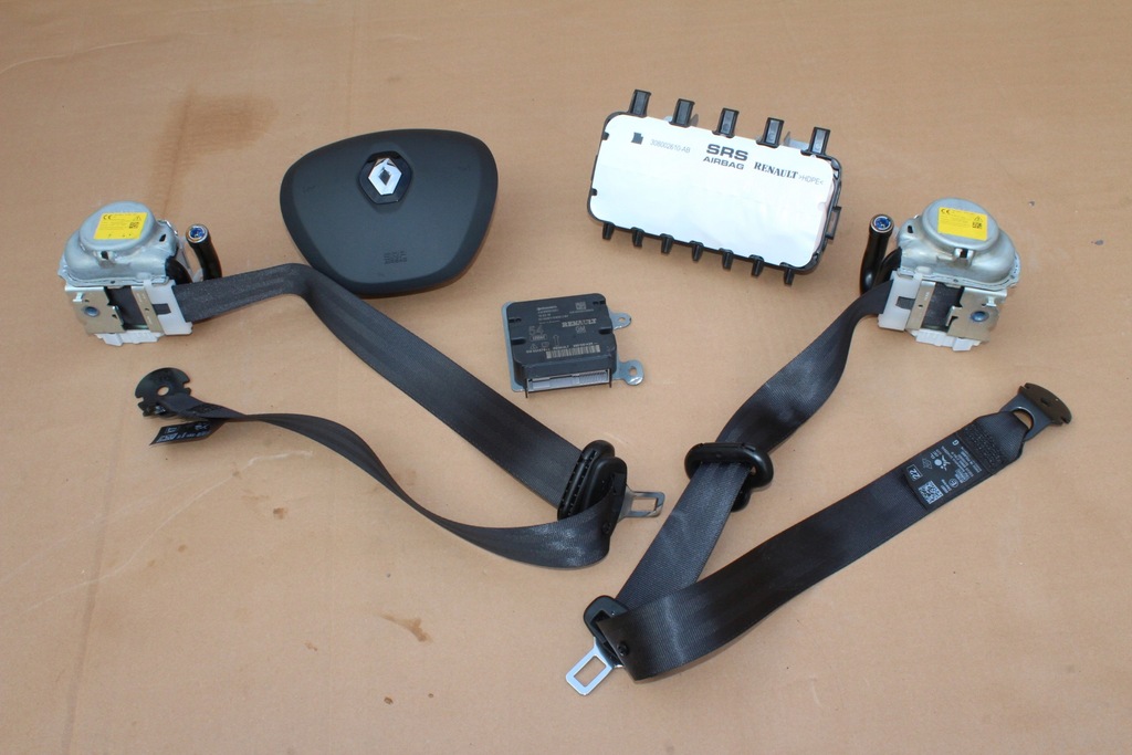 фото №1, Набір панелі подушки безпеки ремені renault trafic iii