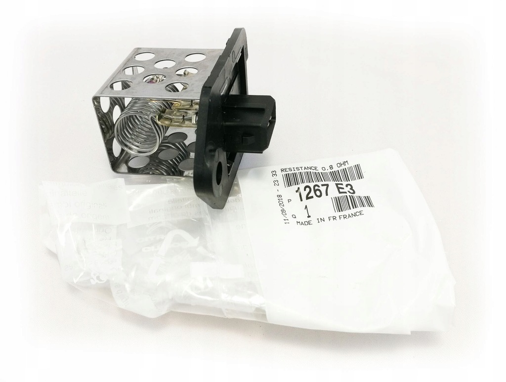 фото №2, Резистор вентилятора оригинальный номер