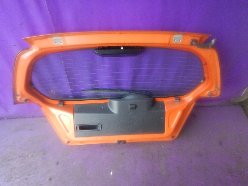 фото №4, Chevrolet aveo t200 04-08 hb 5d кришка багажника задня задня