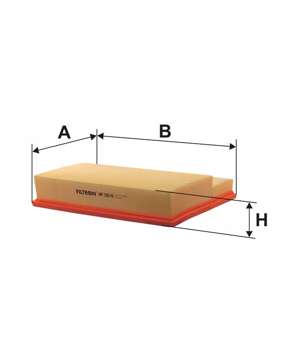 фото №7, Filtron ap 118/6 фільтр повітря