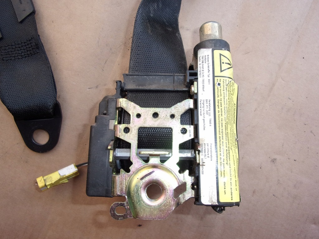 фото №4, Pas безопасности правый перед fiat stilo 01-08 5d