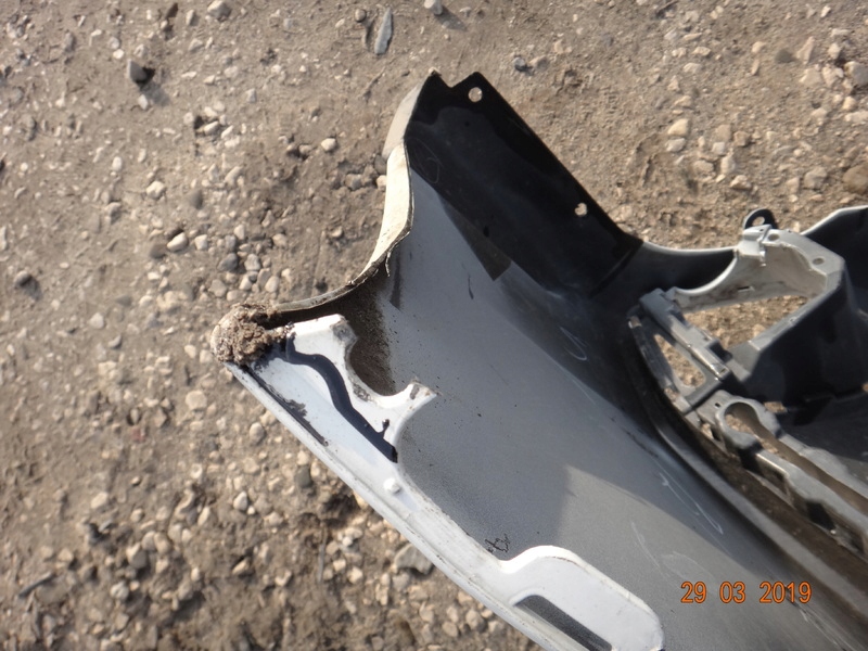 фото №4, Subaru forester 14- бампер передний pod омыватель