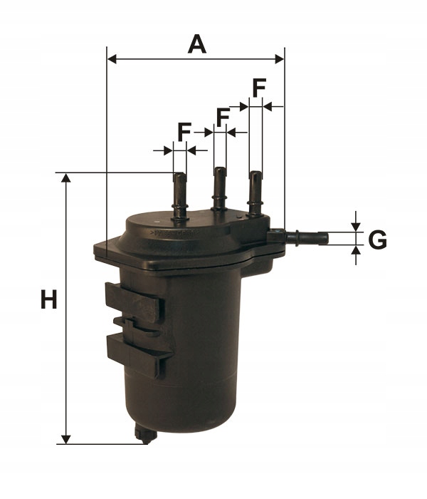 фото №2, Фільтр пального filtron do renault thalia i 1.5 dci