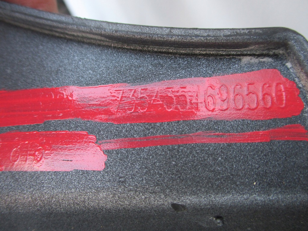 фото №8, Бампер задняя задний lancia musa lift 07-12 bdb