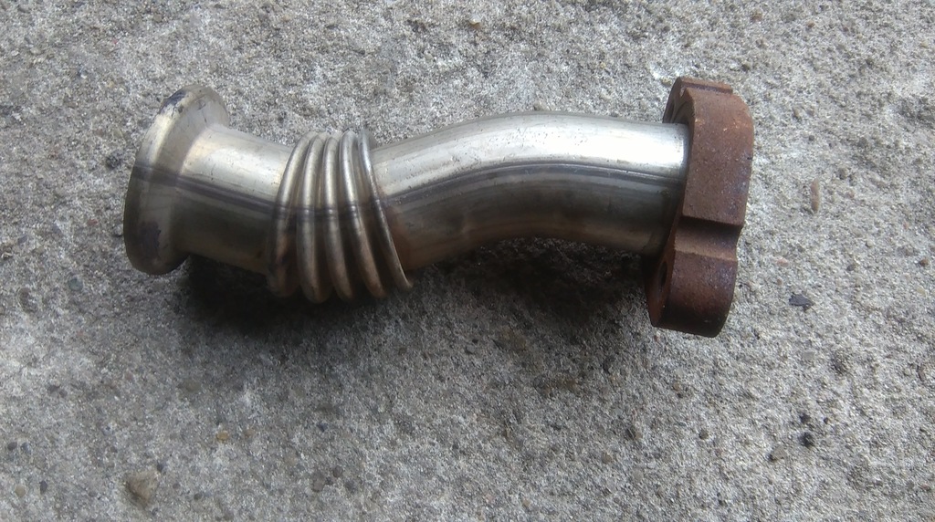 фото №1, Peugeot 206 2.0 hdi трубка egr