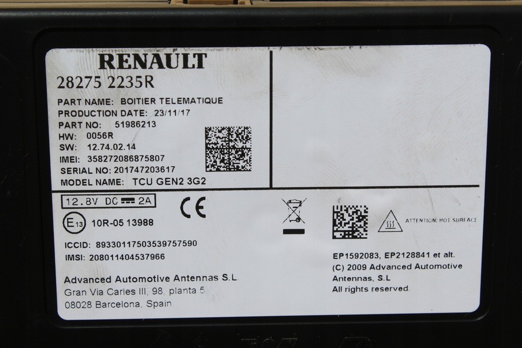 фото №3, Модуль блок керування smart forfour ii 453