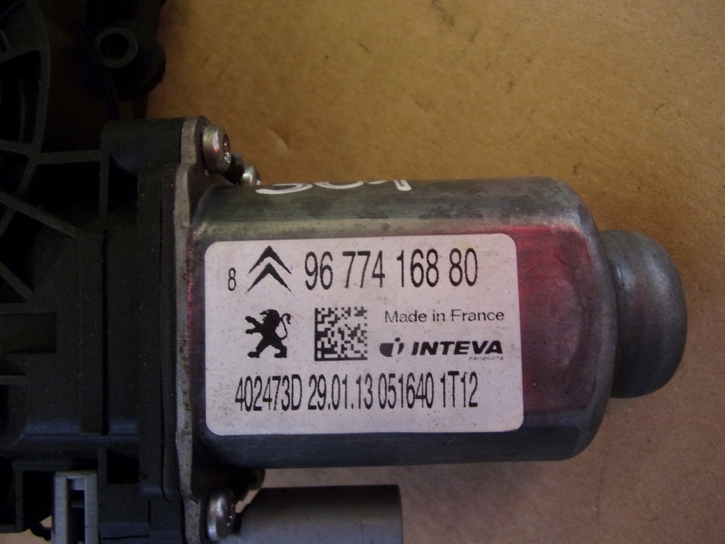 фото №6, Подъемник стекло правый перед peugeot 301 2012- eu