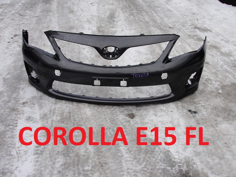 фото №1, Бампер перед передний toyota corolla e15 lift fl