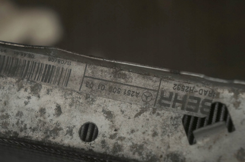 фото №6, Ec680 mercedes w251 3.0cdi радіатор wody