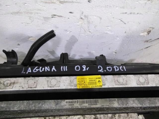 фото №2, Радиатор комплект renault laguna iii 2.0 dci