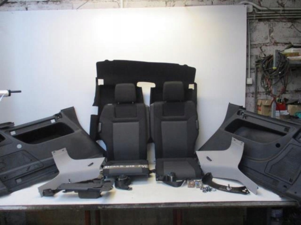 фото №1, Сидіння сидіння iii ряд ремені обшивки багажника zafira