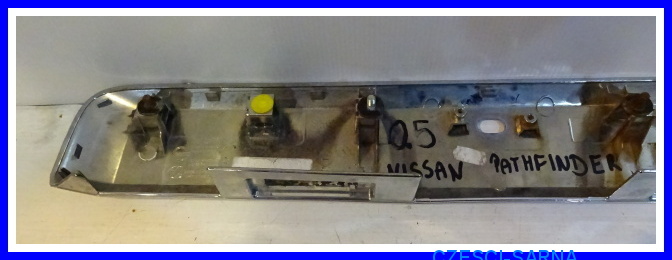 фото №6, Накладка освещение номерного знака nissan pathfinder