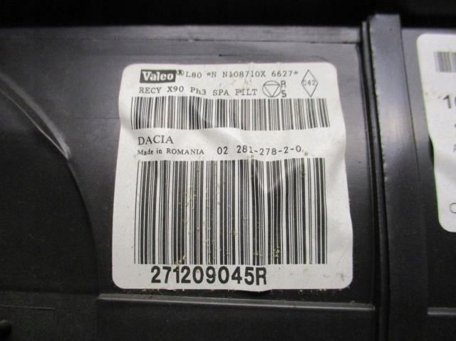 фото №9, Обігрівач кондиціонер dacia sandero i 1.2