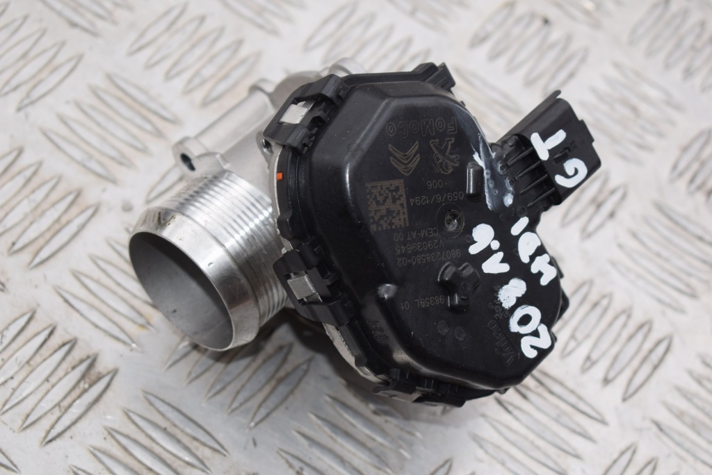 фото №1, Дросельна заслінка двигуна peugeot 208 gt line fl 2016